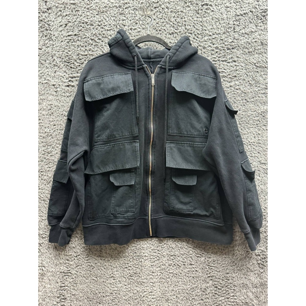 Etudes Studio x New York Times‎ Utility Jacket Black Mens Size M